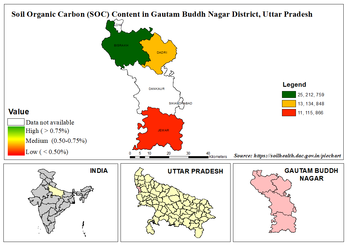 Gautam Bauddh Nagar Map